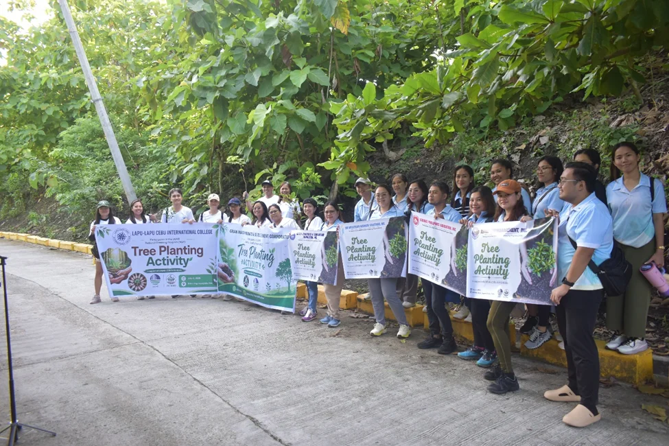 LCIC Staff Participate in DENR National Greening Program Tree Planting Activity